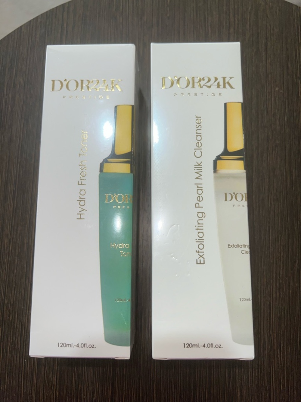 Exfoliating Pearl Milk Cleanser and Hydra Fresh Toner New Sealed!